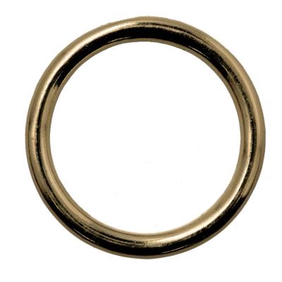 Flat Split O Ring, chrome plated.