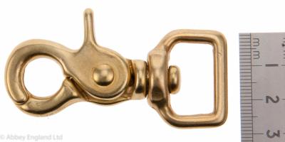 46 mm / 2 inch Spring Hook Antique Brass Finish (25mm wide d ring