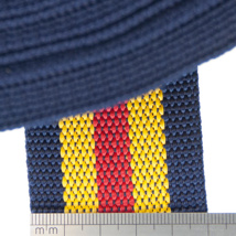 POLYPROP WEB  2"  50mm  NAVY/YELLOW/RED sale